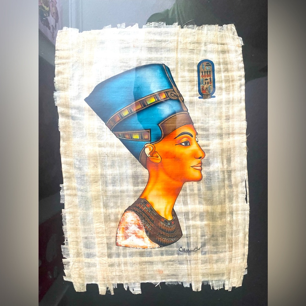 06 Authentic Handmade Vintage Egyptian Papyrus